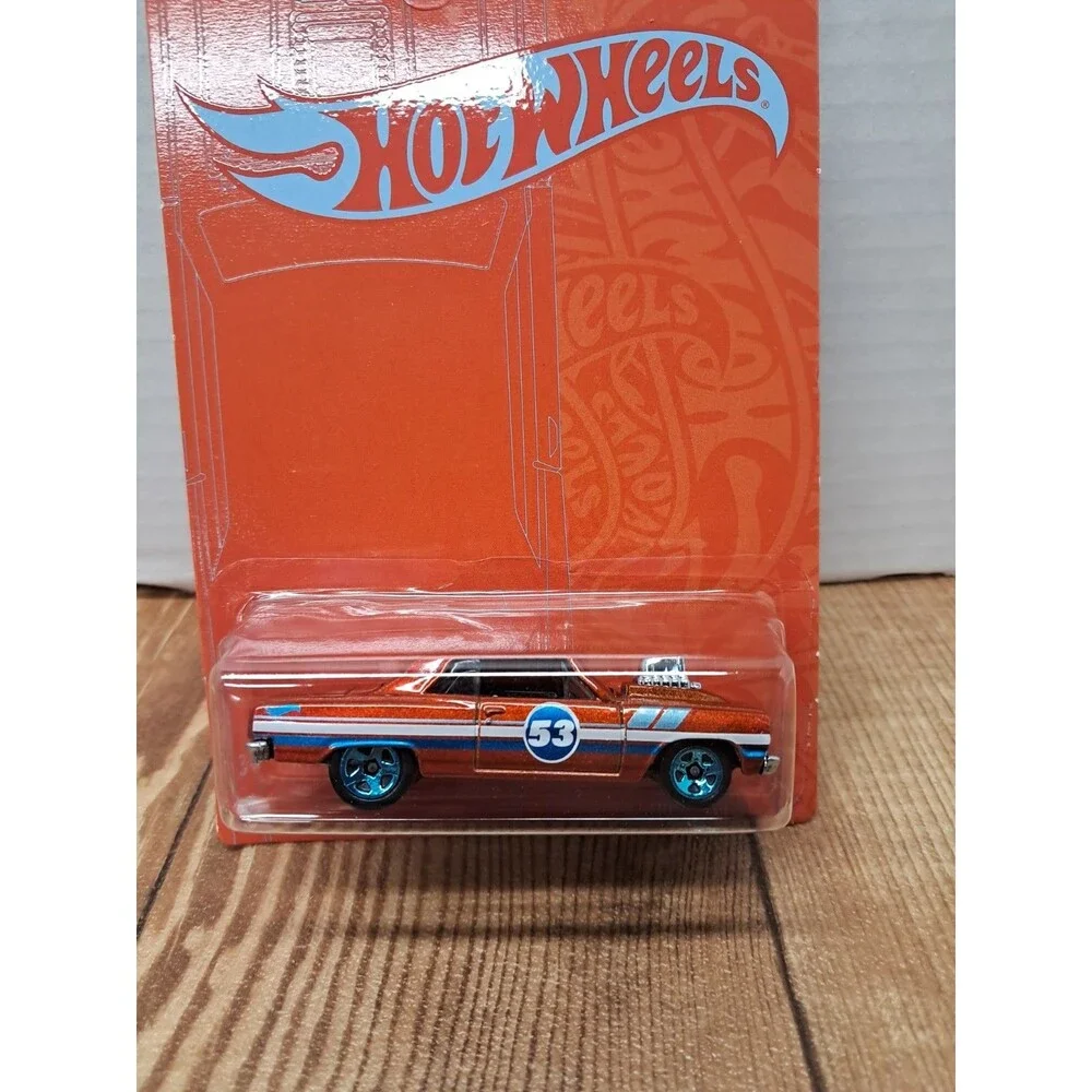 HOT WHEELS 2021 #1 53RD ANNIV ORANGE 64 CHEVY CHEVELLE SS 1964 CHEVROLET DRAG